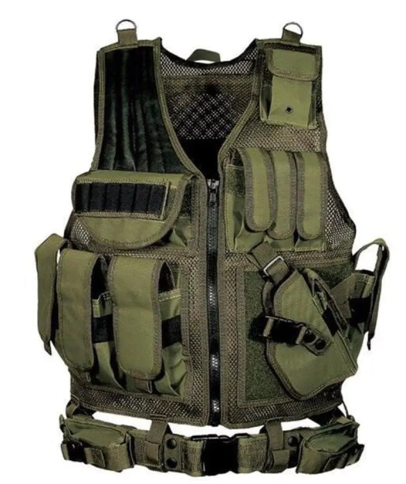 Tactical Vest for Outdoor Survival and Adventure Gear