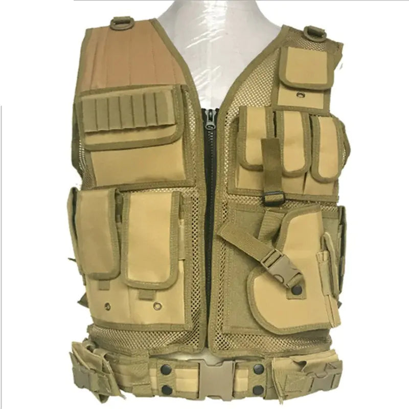 Tactical Vest for Outdoor Survival and Adventure Gear