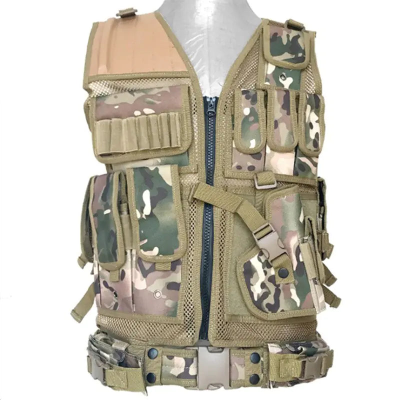 Tactical Vest for Outdoor Survival and Adventure Gear
