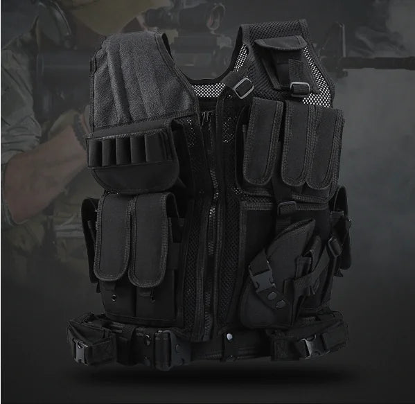 Tactical Vest for Outdoor Survival and Adventure Gear