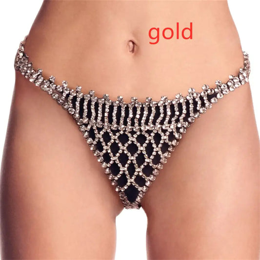 Full Diamond Body Chain Waist Chain for Women