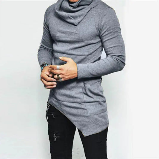 Popular European Style Long Sleeve Men's Top