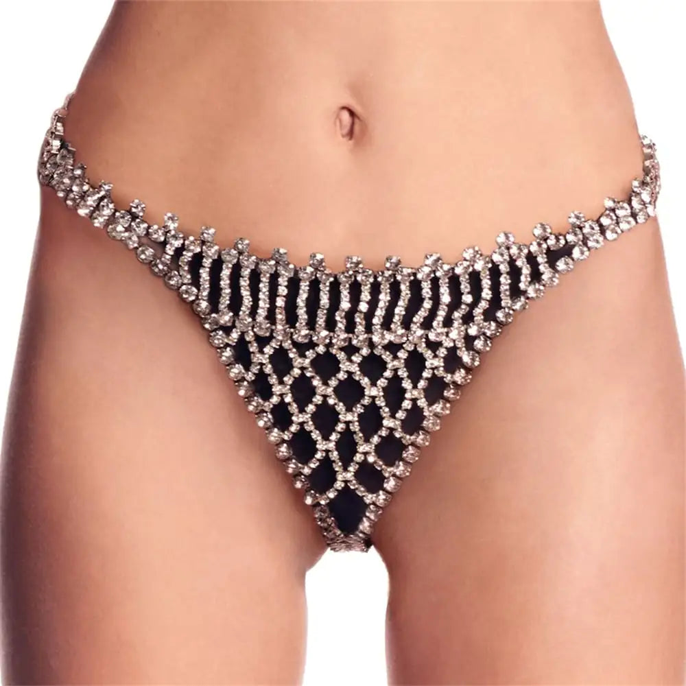Full Diamond Body Chain Waist Chain for Women