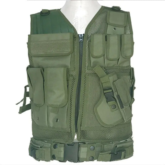 Tactical Vest for Outdoor Survival and Adventure Gear