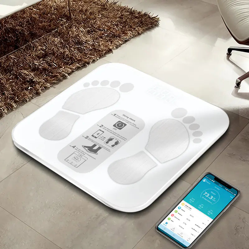 Bluetooth Smart Weight Scale - Electronic Body Fat Scale