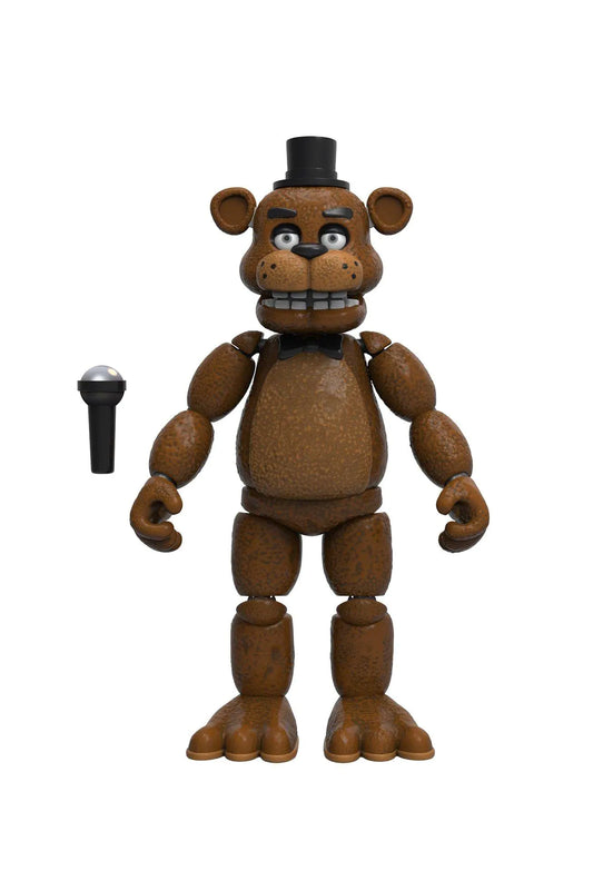 Funko 5" Articulated Action Figure: Five Nights at Freddys (FNAF) - Freddy Fazbear - Collectible - Gift Idea - Official Merchandise - for Boys Girls Kids & Adults - Video Games Fans