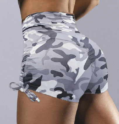 High Waist Peach Butt Workout Shorts for Women